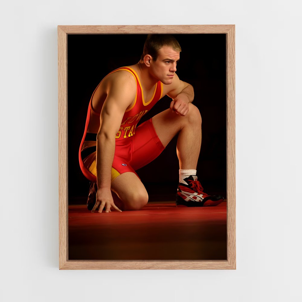 Poster Champion du Matériel – affiche Lutte (vue 4)